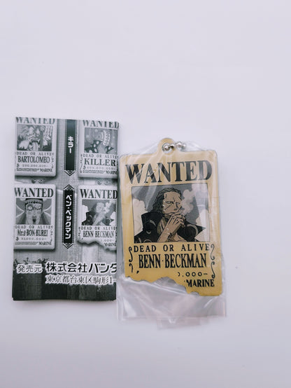 Breloczek One Piece z serii Wanted - Benn Beckman